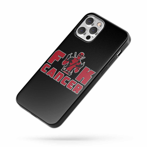 Deadpool Fuck Cancer Saying Quote iPhone Case Cover