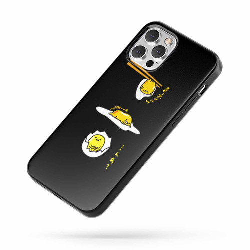 Gudetama Lazy Egg Kawaii Funny Quote iPhone Case Cover