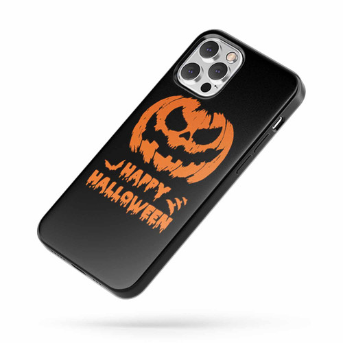 Happy Halloween Pumpkin Saying Quote iPhone Case Cover