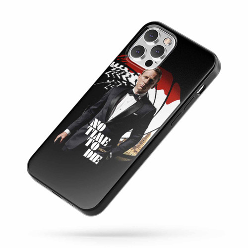 James Bond No Time To Die Quote iPhone Case Cover