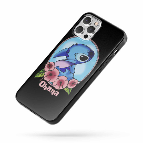 Lilo And Stitch Ohana Saying Quote iPhone Case Cover