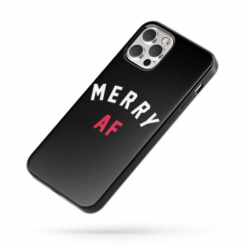 Merry Af Saying Quote iPhone Case Cover