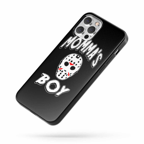 Momma'S Boy Friday The 13Th Jason Inspired Saying Quote iPhone Case Cover