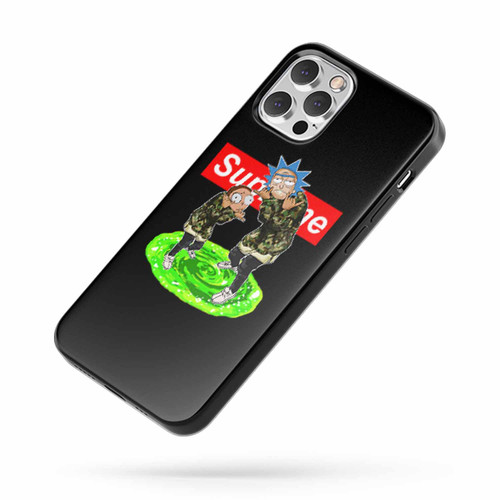 Rick And Morty Supreme Saying Quote iPhone Case Cover