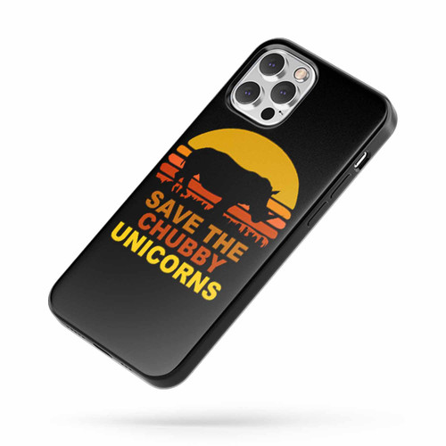 Save The Chubby Unicorns Saying Quote iPhone Case Cover
