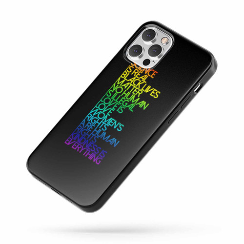 Science Is Real Black Lives Matter Quote iPhone Case Cover