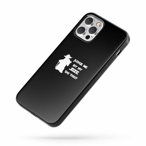 Star Wars Yoda Judge Me By My Size Funny Comic Con Quote iPhone Case Cover