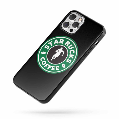 Starrucks Coffee Rugby Running Logo Quote iPhone Case Cover