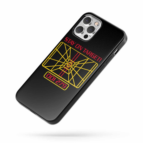 Stay On Target X-Wing Computer Star Wars Quote Quote iPhone Case Cover