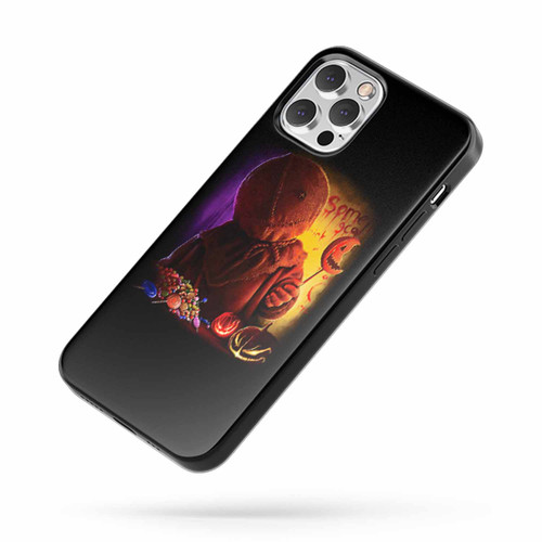 Trick R Treat Sam Halloween Quote iPhone Case Cover