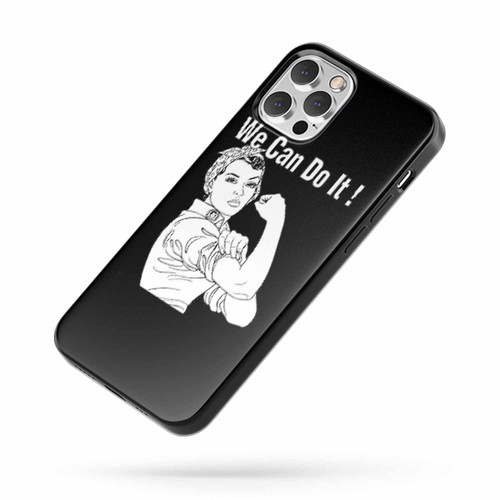 Rosie The Riveter We Can Do It Saying Quote D iPhone Case Cover