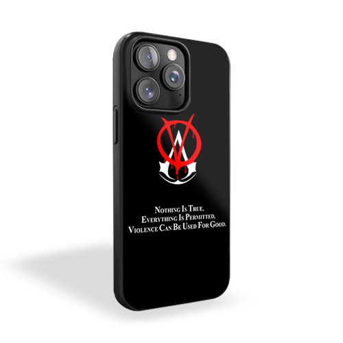 Anonymous V For Vendetta Assassin's Inspired Guy Fawkes Revolution iPhone 15 Case Cover