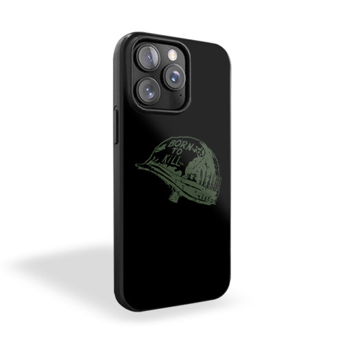 Born To Kill Stanley Kubrick Full Metal Jacket Vietnam War iPhone 15 Case Cover