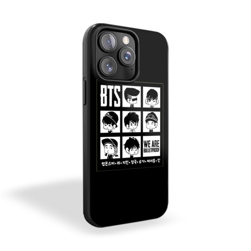 Bts We Are Bulletproof iPhone 15 Case Cover Bts We Are Bulletproof iPhone 15 Case Cover
