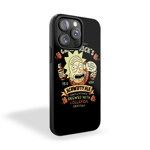 Crazy Ricks Schwifty Ale Rick & Morty Comedy iPhone 15 Case Cover