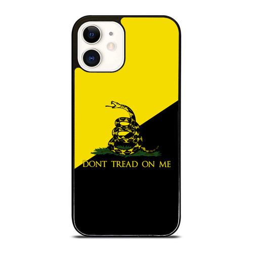 American Gadsden Flag Don'T Tread On Me iPhone 12 Mini / 12 / 12 Pro / 12 Pro Max Case Cover