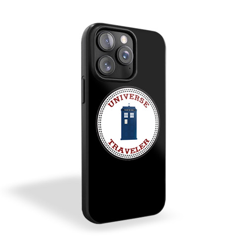 Dr Who Inspired Universe Traveler iPhone 15 Case Cover