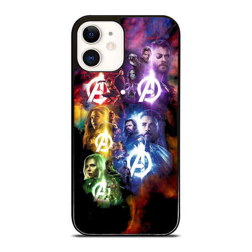 All Character The Avengers Infinity War Infinity Stones Galaxy iPhone 12 Mini / 12 / 12 Pro / 12 Pro Max Case Cover