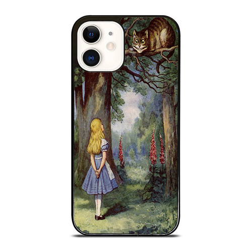 Alice In Wonderland Cheshire Cat iPhone 12 Mini / 12 / 12 Pro / 12 Pro Max Case Cover