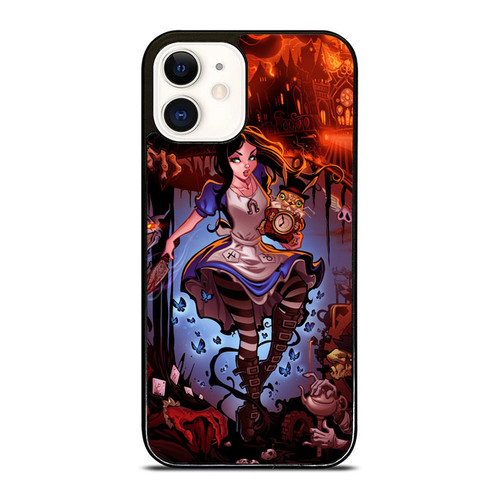 Alice In Wonderland Bad Art iPhone 12 Mini / 12 / 12 Pro / 12 Pro Max Case Cover