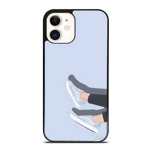 Aesthetic Vans Drawing iPhone 12 Mini / 12 / 12 Pro / 12 Pro Max Case Cover