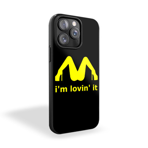 I'm Lovin' It Guns N Roses Mclovin Mcdonalds Parody iPhone 15 Case Cover