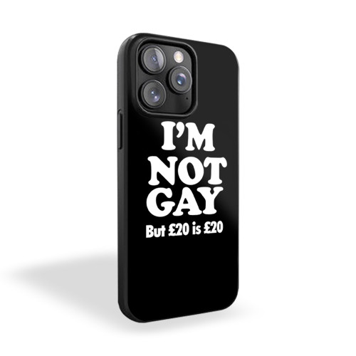 I'm Not Gay Funny Offensive iPhone 15 Case Cover