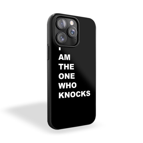 I Am The One Who Knocks Walter White Quote Breaking Bad iPhone 15 Case Cover