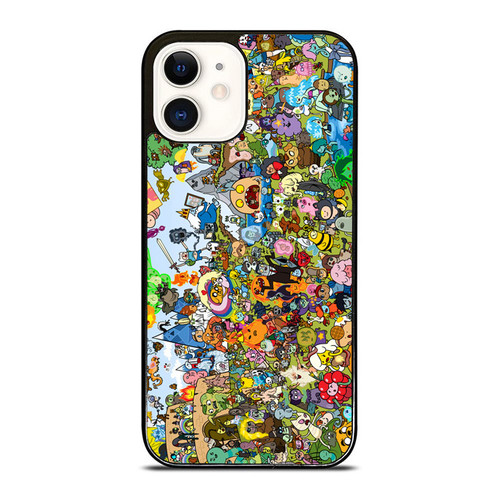 Adventure Time Cartoon All Character iPhone 12 Mini / 12 / 12 Pro / 12 Pro Max Case Cover