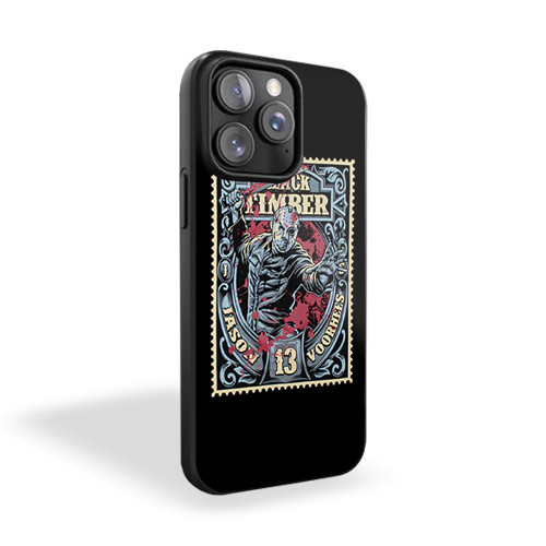 Jason Voorhees Friday The 13Th Series 13 Black Timber iPhone 15 Case Cover