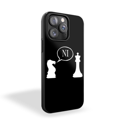 Knights Who Say Ni Monty Python And The Holy Grail Chess 1 iPhone 15 Case Cover