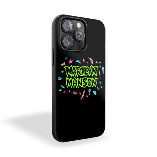 Marilyn Manson Goth 90's Band iPhone 15 Case Cover