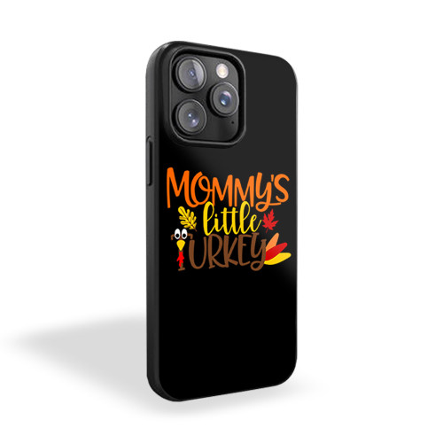 Mommy's Little Turkey Thanksgiving iPhone 15 Case Cover