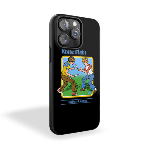My First Knife Fight Retro 70S 80S iPhone 15 Case Cover