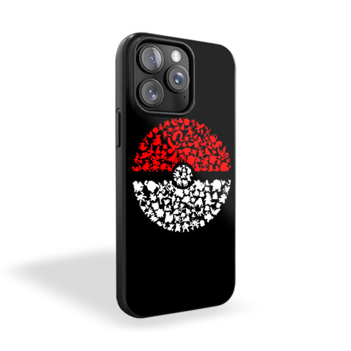 Poke Ball Pokemon iPhone 15 Case Cover