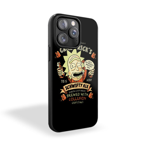 Rick And Morty Crazy Rick's Ale iPhone 15 Case Cover