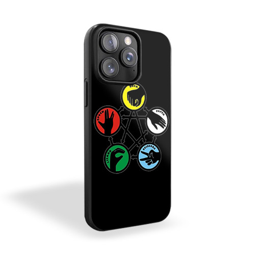 Rock Paper Scissors Game Geek Nerd Guide Funny iPhone 15 Case Cover