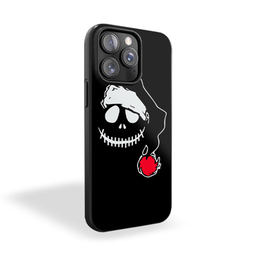Santa Clause Skull Jack Pumpkin King Punk Christmas iPhone 15 Case Cover