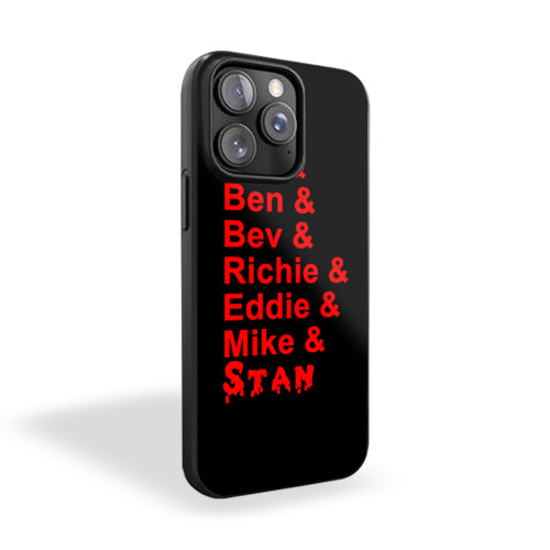 Stephen King I T Bill And Ben And Bev And Richie And Eddie iPhone 15 Case Cover