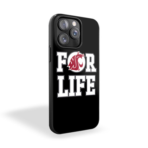 Wsu Football For Life iPhone 15 Case Cover