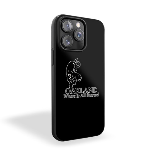 Black Panther Party Oakland Started iPhone 15 Case Cover