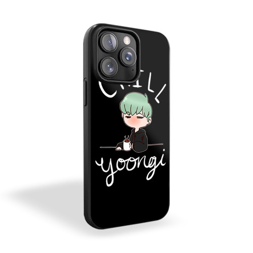 Bts Chill Yoongi iPhone 15 Case Cover