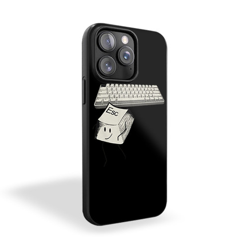 Developers Escape Key Keyboard Computer Nerd iPhone 15 Case Cover