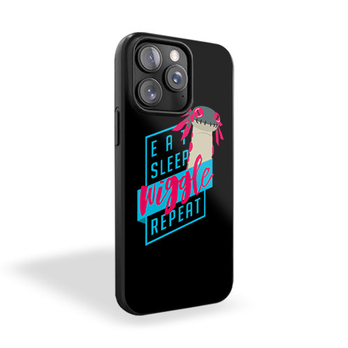 Eat Sleep Wiggle Repeat Monster Hunter iPhone 15 Case Cover