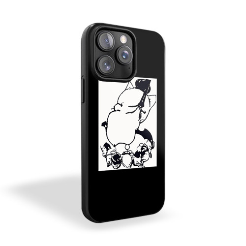 Ffxiv A Realm Reborn Primal King Moogle With The Gangster 2 iPhone 15 Case Cover