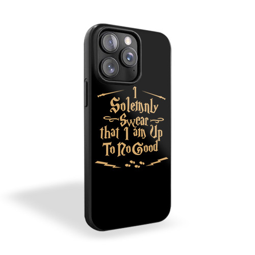 I Solemnly Swear That I Am Up To No Good Harry Potter 1 iPhone 15 Case Cover