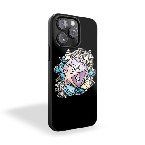 Mermaid D20 D&D Tabletop Gaming iPhone 15 Case Cover