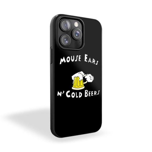 Mouse Ears And Cold Beers iPhone 15 Case Cover