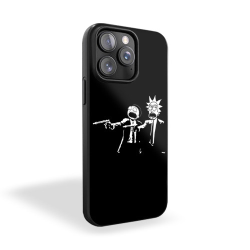 Pulp Fiction Rick And Morty Fan iPhone 15 Case Cover