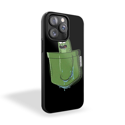 Rick And Morty Pickle Rick Pocket I'm In A Pocket iPhone 15 Case Cover